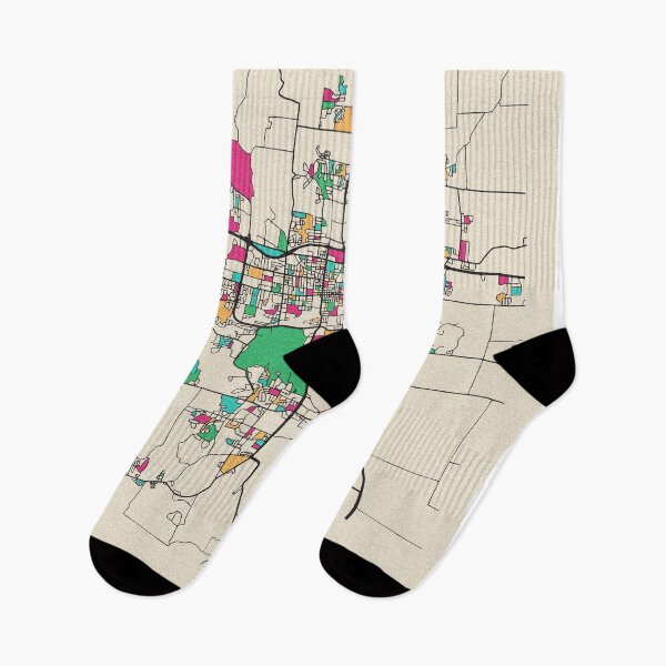 Item preview, Columbia, Missouri Street Map designed and sold by A Deniz Akerman.