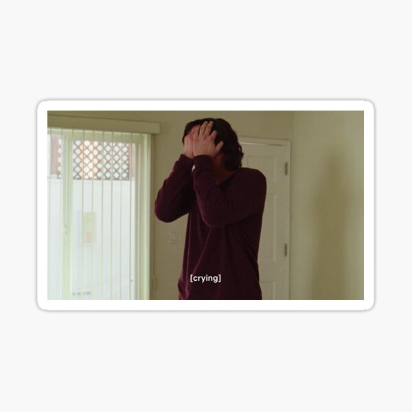 Vista previa del artículo con la obra «Adam Driver llorando Meme», diseñado y vendido por morganmeaux.