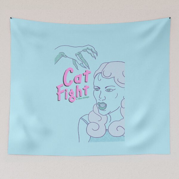 Item preview, Cat Fight designed and sold by werewolfgal.