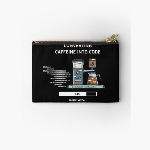 Item preview, Converting Caffeine Into Code - Dark Mode designed and sold by EPAvenue.