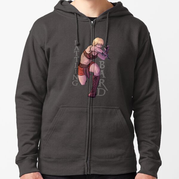 Battling Bard Zipped Hoodie