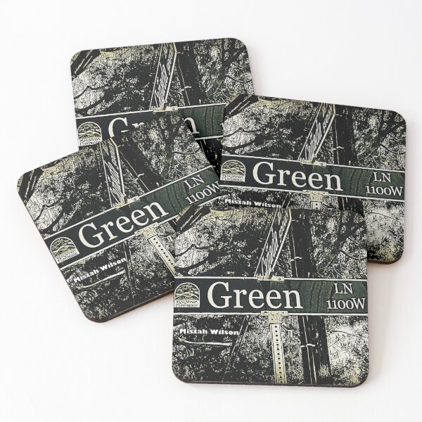Item preview, Green Lane, La Cañada Flintridge, CA by Mistah Wilson designed and sold by The Street Sign Store.