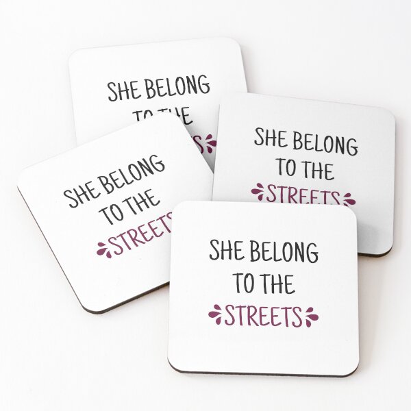 Item preview, She Belong To The Streets designed and sold by Oussamamehenni.