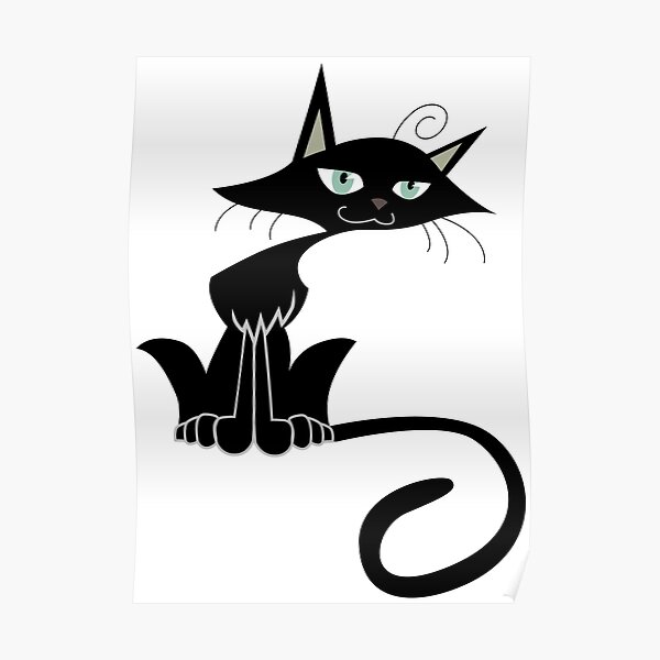 Posters Sur Le Theme Maigre Chat Redbubble