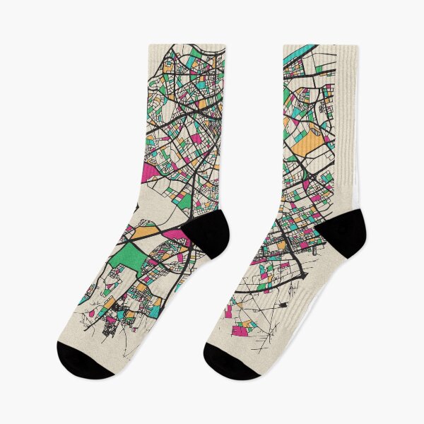 Item preview, Casablanca, Morocco Street Map designed and sold by A Deniz Akerman.