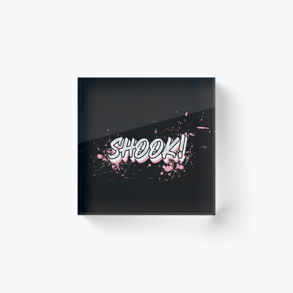 Item preview, SHOOK! designed and sold by MoonsmileProd.