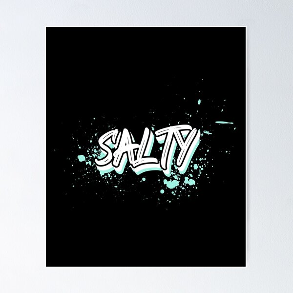 Item preview, SALTY designed and sold by MoonsmileProd.
