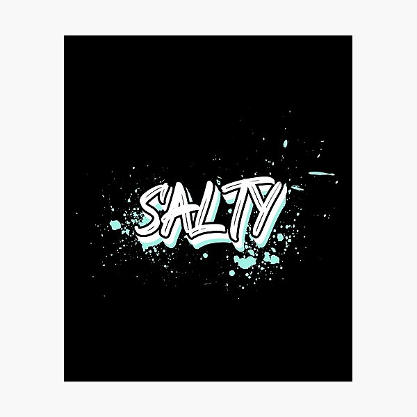 Item preview, SALTY designed and sold by MoonsmileProd.