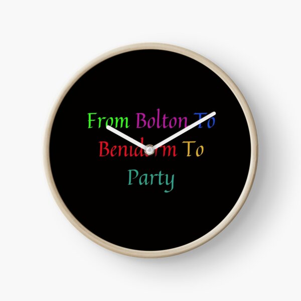 Item preview, From Bolton To Benidorm To Party designed and sold by MarieSusan.