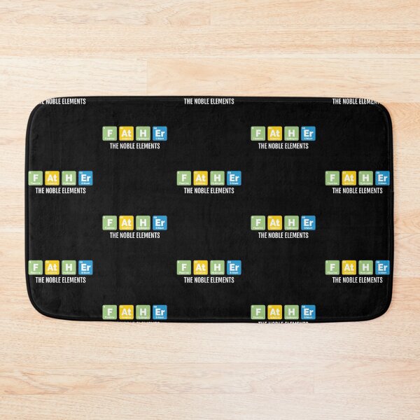 Item preview, Father Noble Elements Gift for Dad Periodic Table designed and sold by EstelleStar.