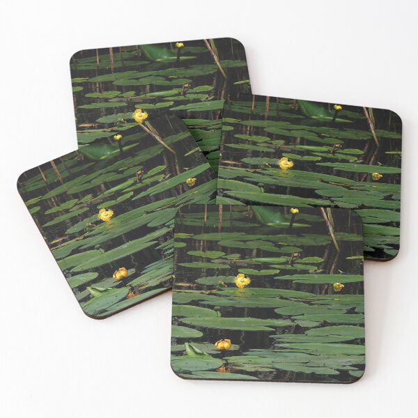 Item preview, Night Descends On The Lily Pond designed and sold by Alexandra Lavizzari.