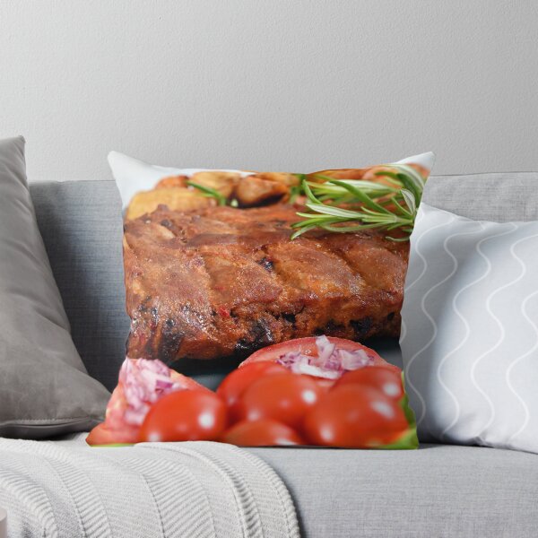 Item preview, pork spare ribs at plate designed and sold by goceris.