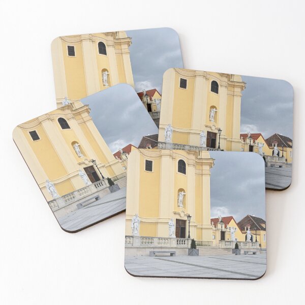 Item preview, Church and street in Laxenburg Austria designed and sold by goceris.