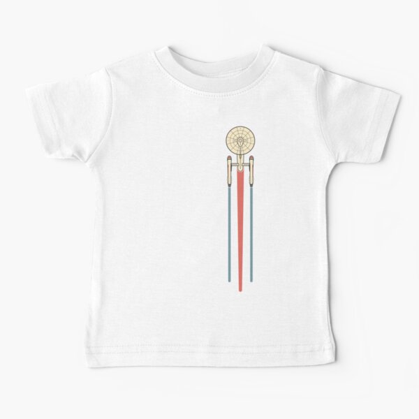 USS Enterprise Star Trek Baby T-Shirt