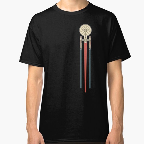 USS Enterprise Star Trek Classic T-Shirt