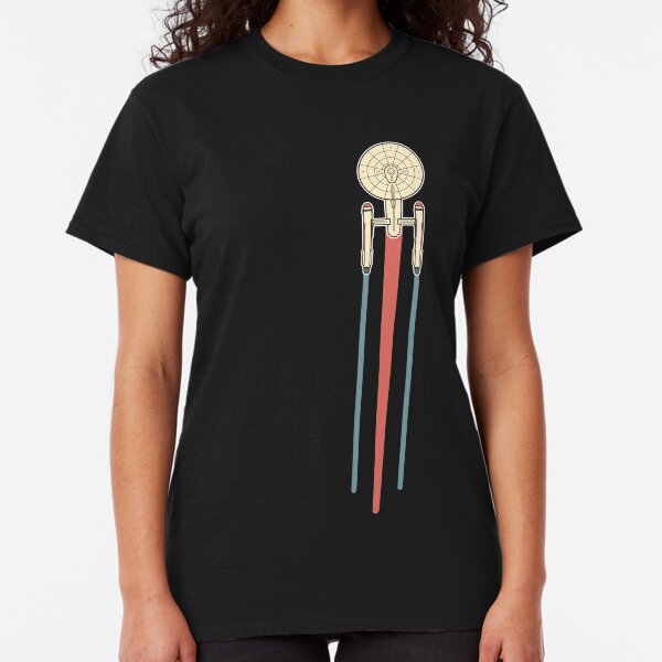 USS Enterprise Star Trek Classic T-Shirt