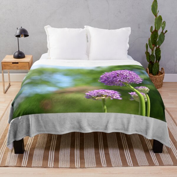 Item preview, Ornamental Onion flower in springtime designed and sold by goceris.