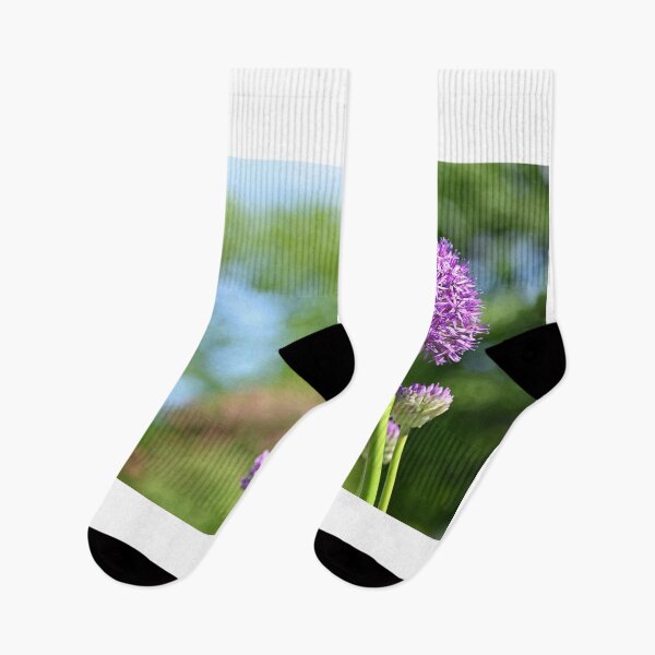 Item preview, Ornamental Onion flower in springtime designed and sold by goceris.