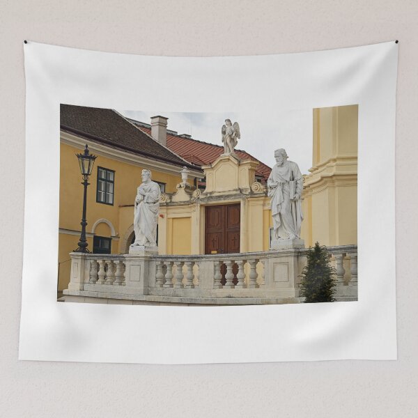 Item preview, Pfarrkirche Church statues in Laxenburg Austria designed and sold by goceris.
