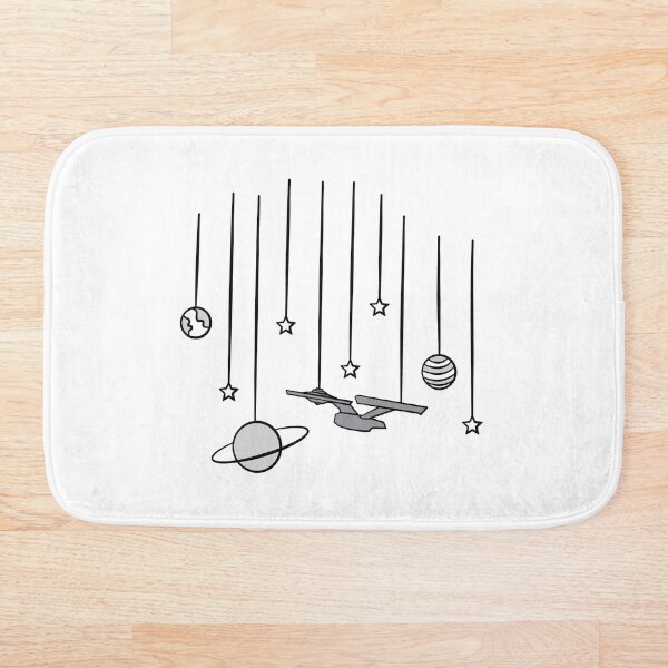 Star Trek USS Enterprise Bath Mat