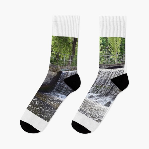 Item preview, Waterfall cascade in Laxenburg Park Austria designed and sold by goceris.