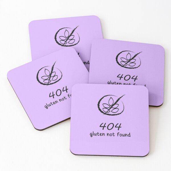 Item preview, 404 gluten not found with icon designed and sold by TheSpecialDiet.