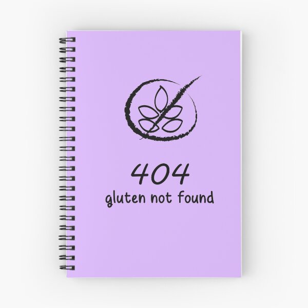 Item preview, 404 gluten not found with icon designed and sold by TheSpecialDiet.