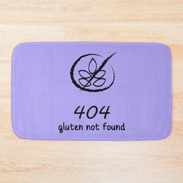 Item preview, 404 gluten not found with icon designed and sold by TheSpecialDiet.