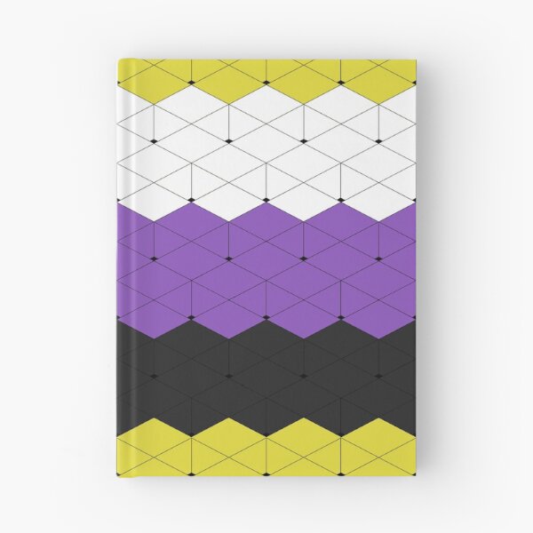 Item preview, Non binary Flag 3D Illusion designed and sold by Wh1teF1re.
