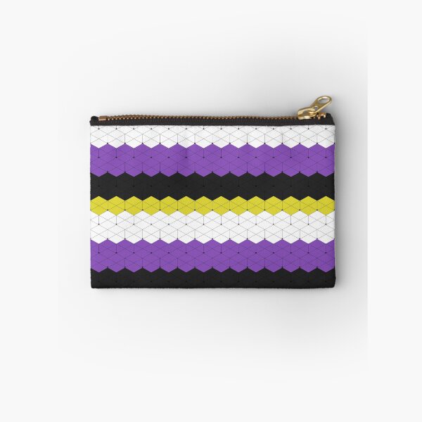 Item preview, Non binary Flag 3D Illusion designed and sold by Wh1teF1re.