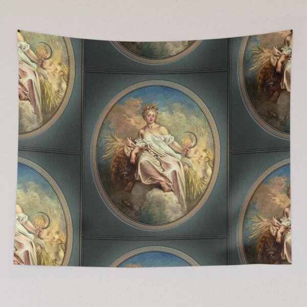 Item preview, Ceres (Summer) by Antoine Watteau Old Masters Reproduction designed and sold by Xzendor7 Digital Art Creations.