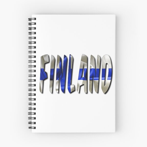 Item preview, Finland Word With Flag Texture designed and sold by MarkUK97.