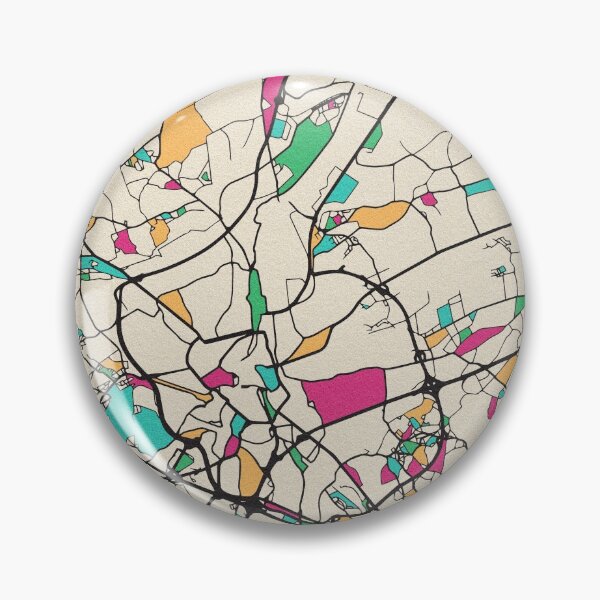 Item preview, Ghent, Belgium Street Map designed and sold by A Deniz Akerman.
