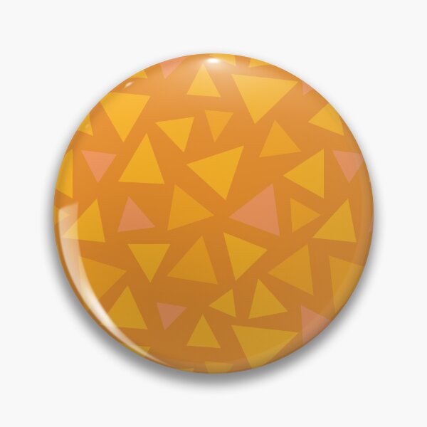 Item preview, Grass Pattern - Orange Autumnal Triangles designed and sold by DCLawrenceUK.