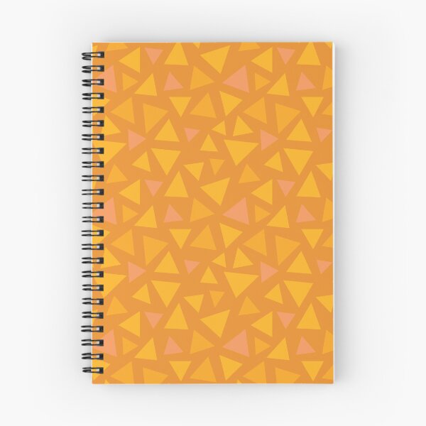 Item preview, Grass Pattern - Orange Autumnal Triangles designed and sold by DCLawrenceUK.