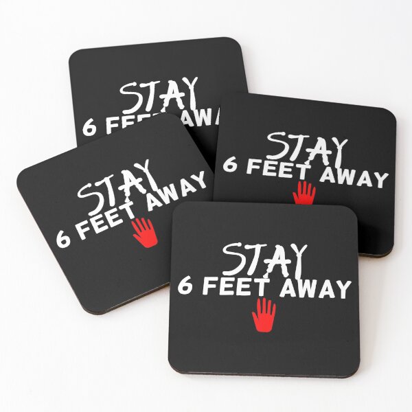 Item preview, Stay 6 Feet Away please Social Distancing, Quarantine 2021, Social Distancer designed and sold by vector-pro.