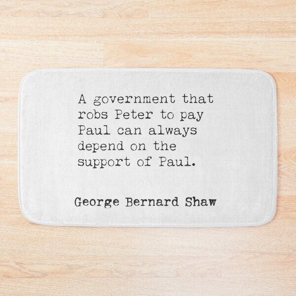 Item preview, George Bernard Shaw quote 50 designed and sold by Ariana Mila -  Awesome quotes.