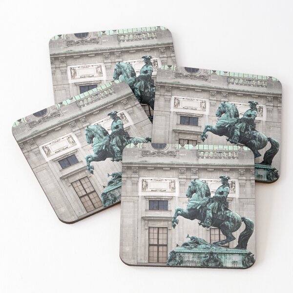 Item preview, Statue of Prince Eugen in front of Hofburg Palace Heldenplatz in Vienna designed and sold by goceris.