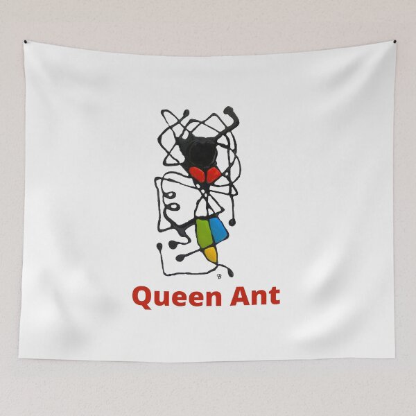 Item preview, Queen Ant. Quirky art. designed and sold by Bagsyrose.