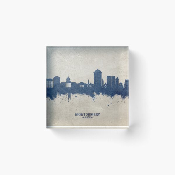 Item preview, Montgomery Alabama Skyline designed and sold by ArtPrints.
