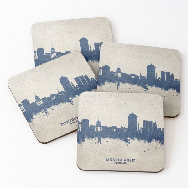 Artikelvorschau, Montgomery Alabama Skyline entworfen und verkauft von ArtPrints.