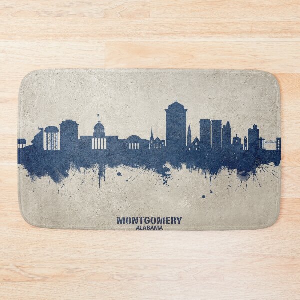Item preview, Montgomery Alabama Skyline designed and sold by ArtPrints.