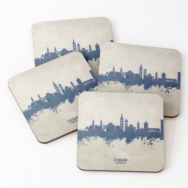 Item preview, Zadar Croatia Skyline designed and sold by ArtPrints.