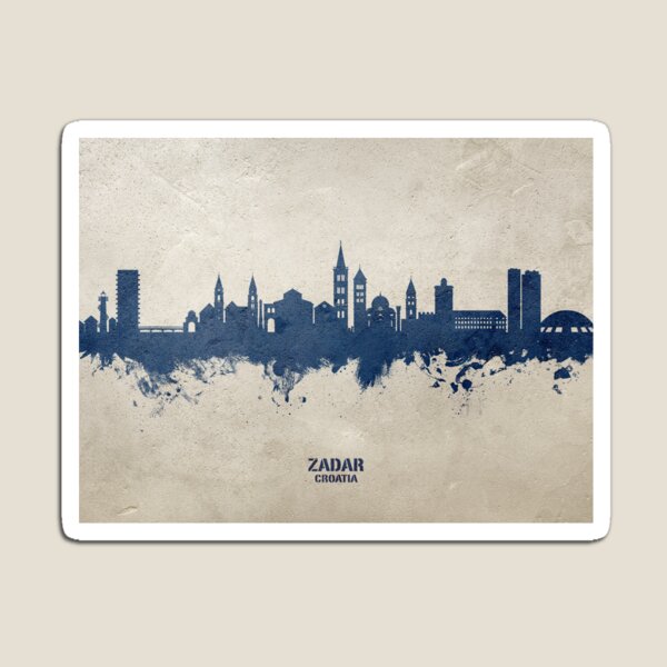 Item preview, Zadar Croatia Skyline designed and sold by ArtPrints.
