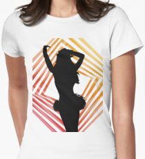 Britney Spears Blackout Shirt Women's Fitted T-Shirt