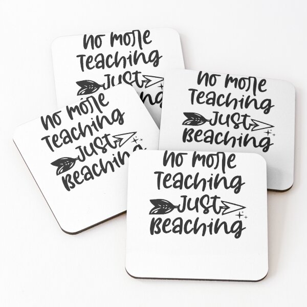 Item preview, No More Teaching Just Beaching ,Teacher Vacation, Kindergarten Teacher, Teacher Shir, designed and sold by Noussairox.