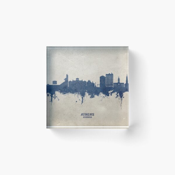 Artikelvorschau, Athens Georgia Skyline entworfen und verkauft von ArtPrints.