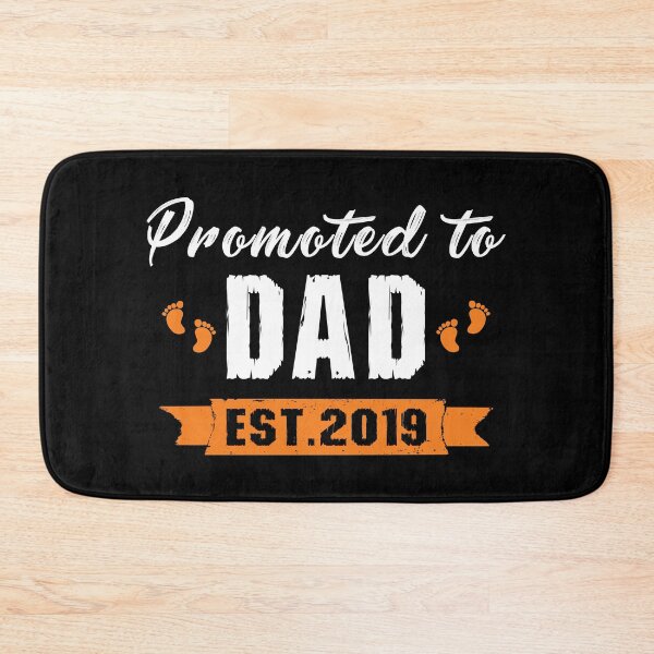Item preview, Promoted To Dad est.2019 designed and sold by SmartStyle.