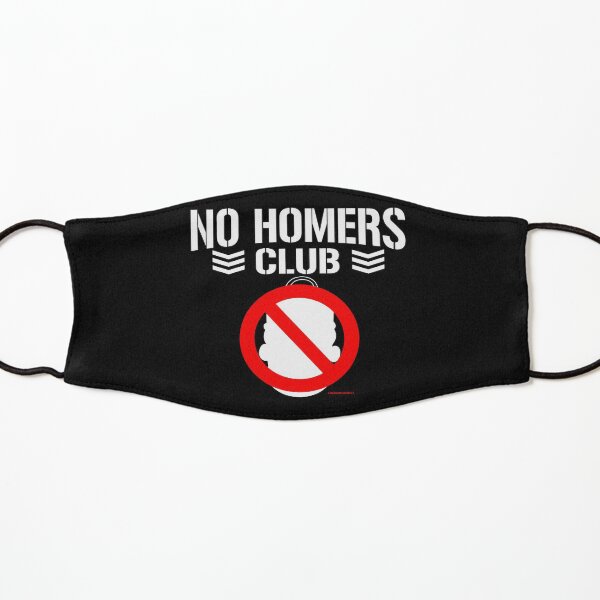 No Homers Club - Bullet Club (white) Kids Mask