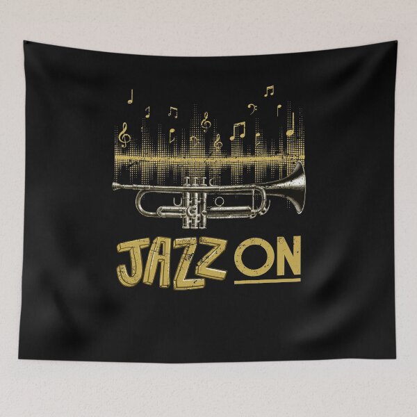 Item preview, Jazz music trumpet designed and sold by bestshirtdesign.